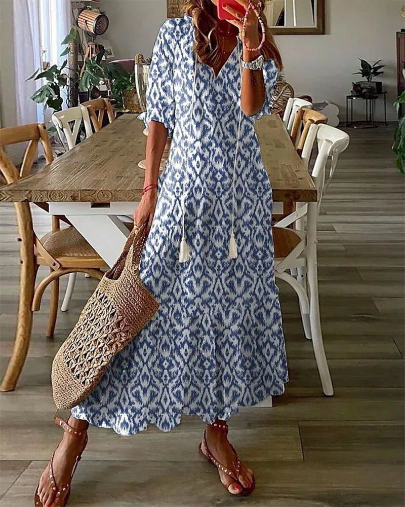 Vacation Ruched Dress