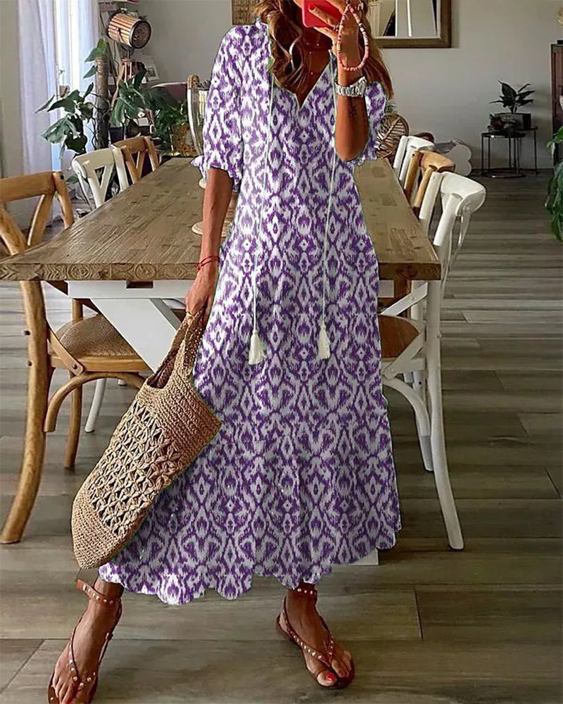Vacation Ruched Dress