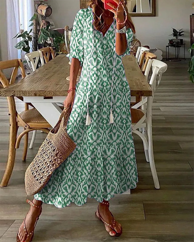 Vacation Ruched Dress