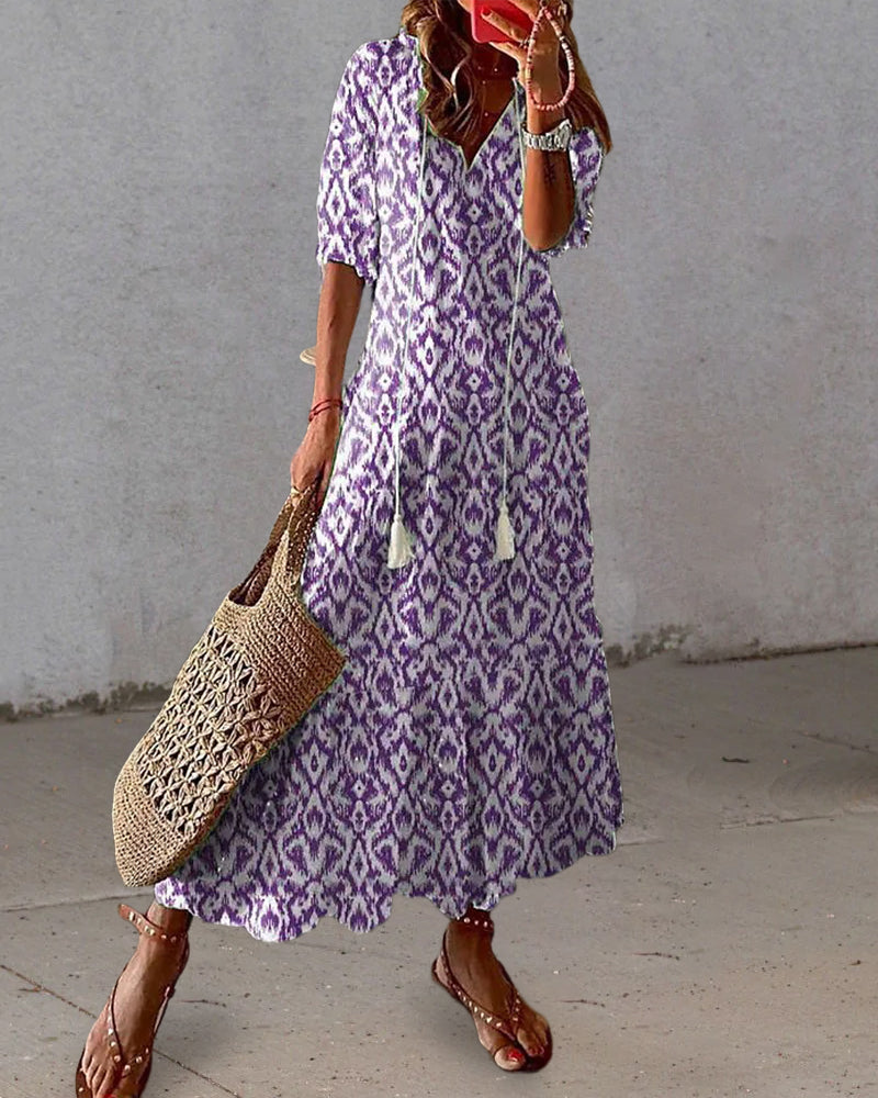 Vacation Ruched Dress
