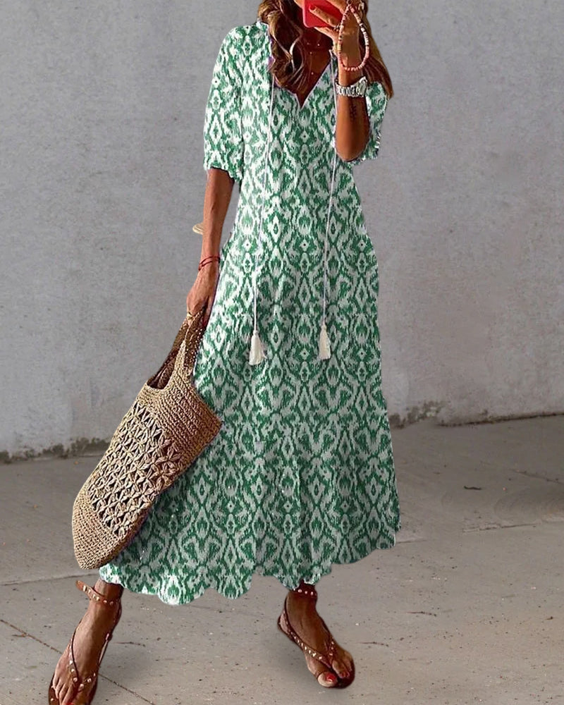 Vacation Ruched Dress