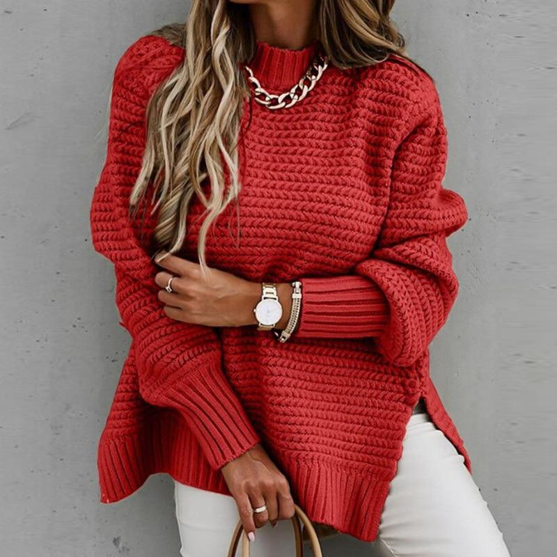 Textured Knit Sweater