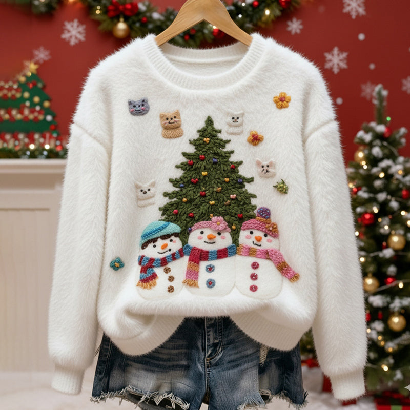 Relaxed Cable Sweater