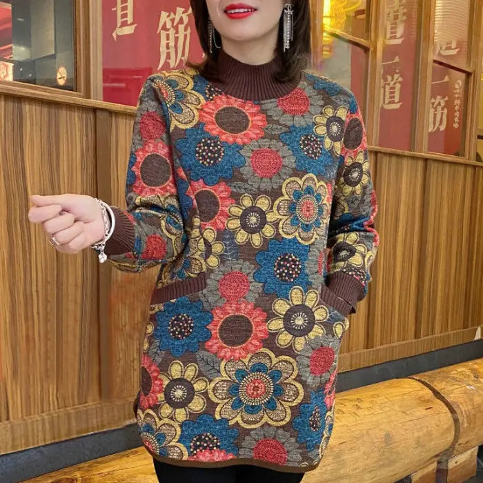 Casual Buttoned Sweater