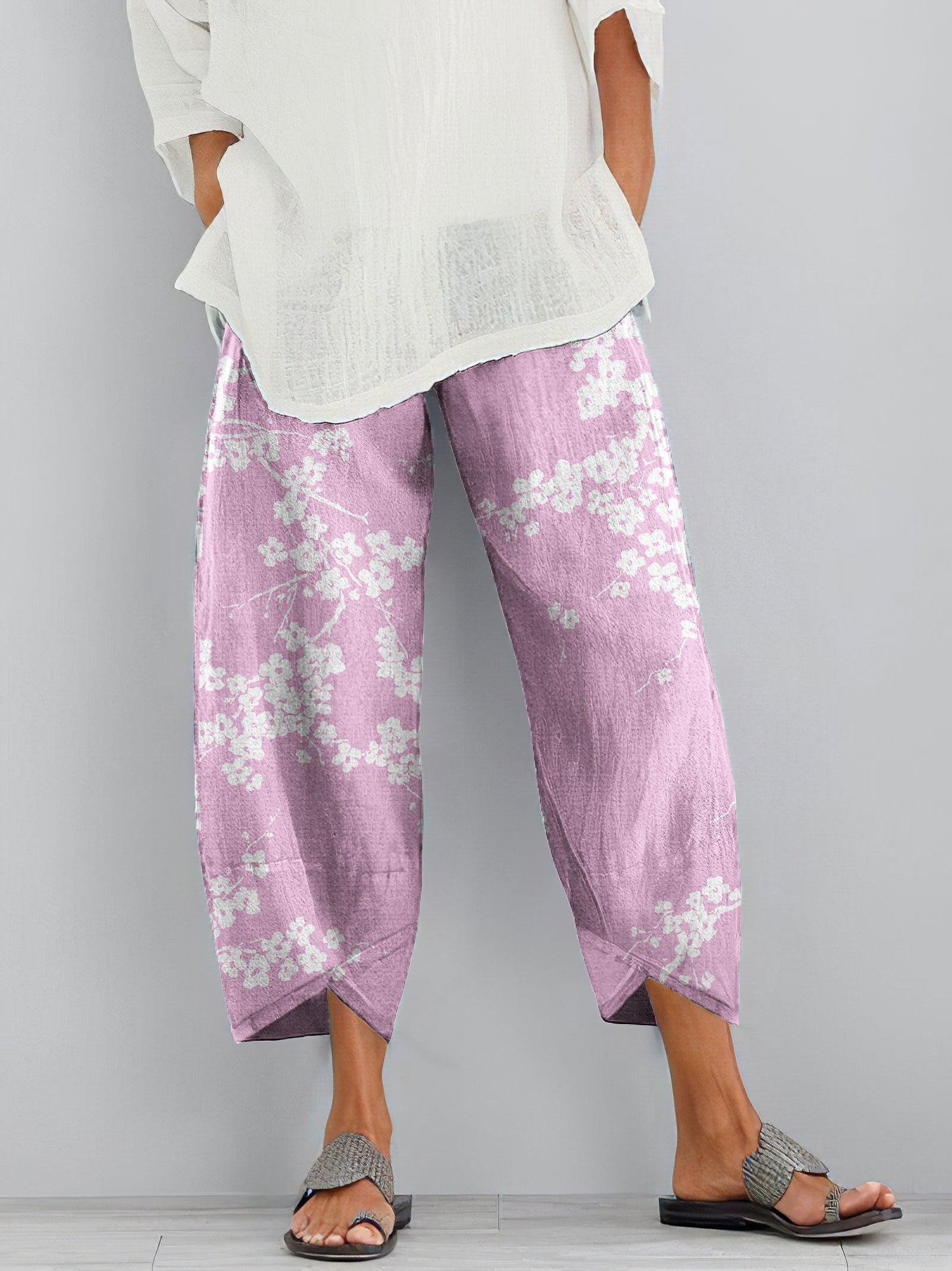 Natural Linen Pants