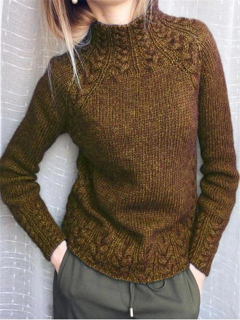 Relaxed Cropped Sweater