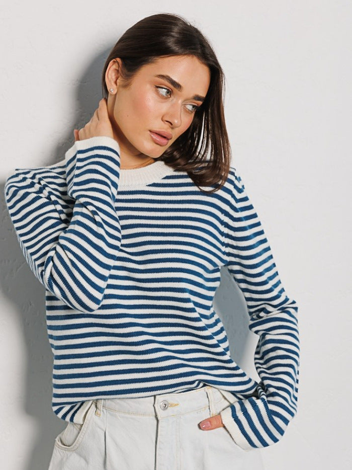 Casual Ribbed Sweater