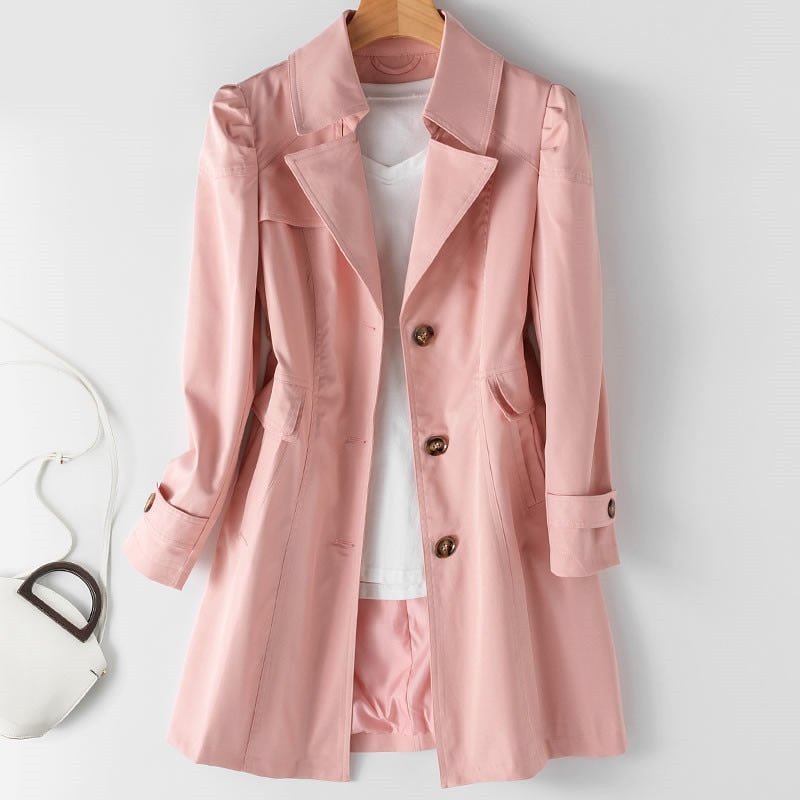 Timeless Double-Breasted Coat