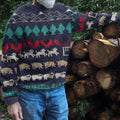 Warm Buttoned Sweater