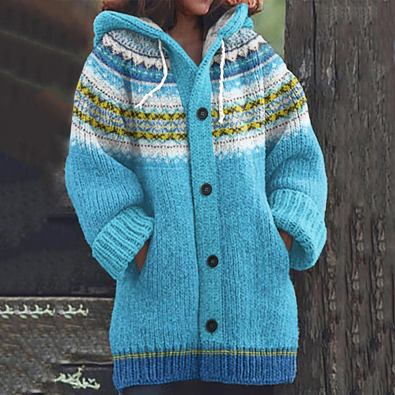 Cozy Buttoned Sweater