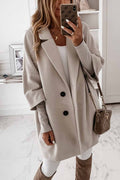 Cozy Buttoned Coat