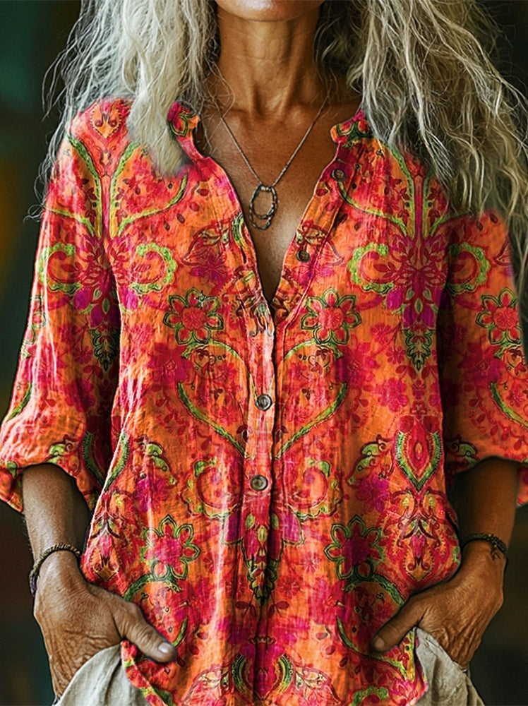 Summer Short-Sleeve Shirt