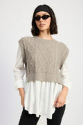 Casual V-Neck Sweater