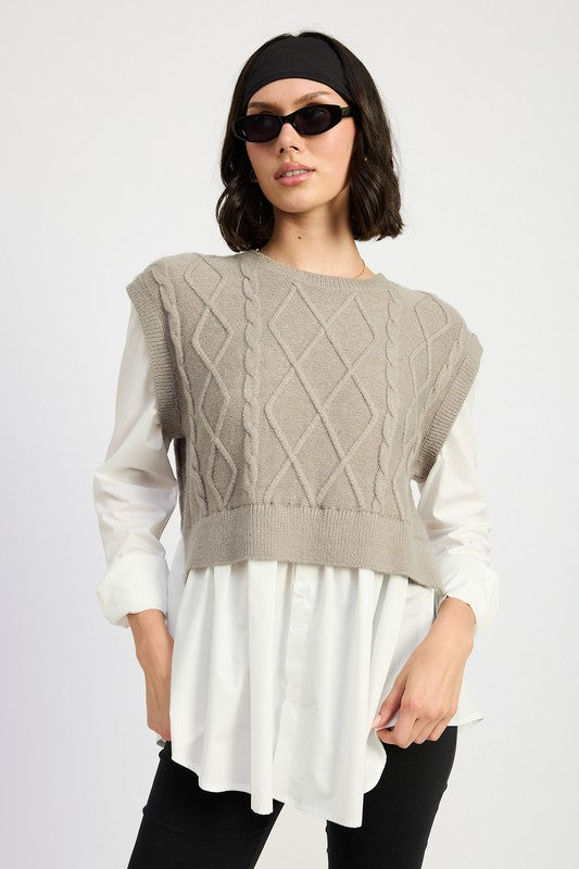 Casual V-Neck Sweater
