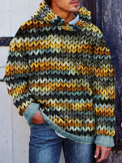 Relaxed Buttoned Sweater