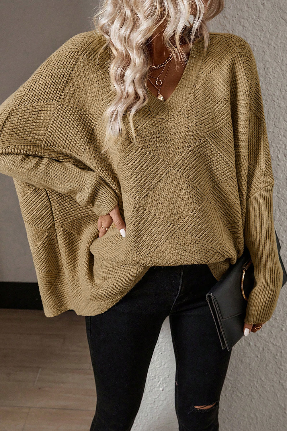Casual Textured Sweater