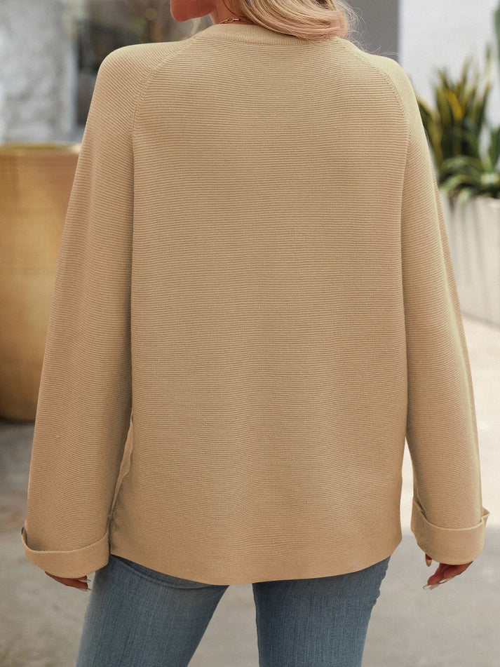 Everyday Buttoned Sweater