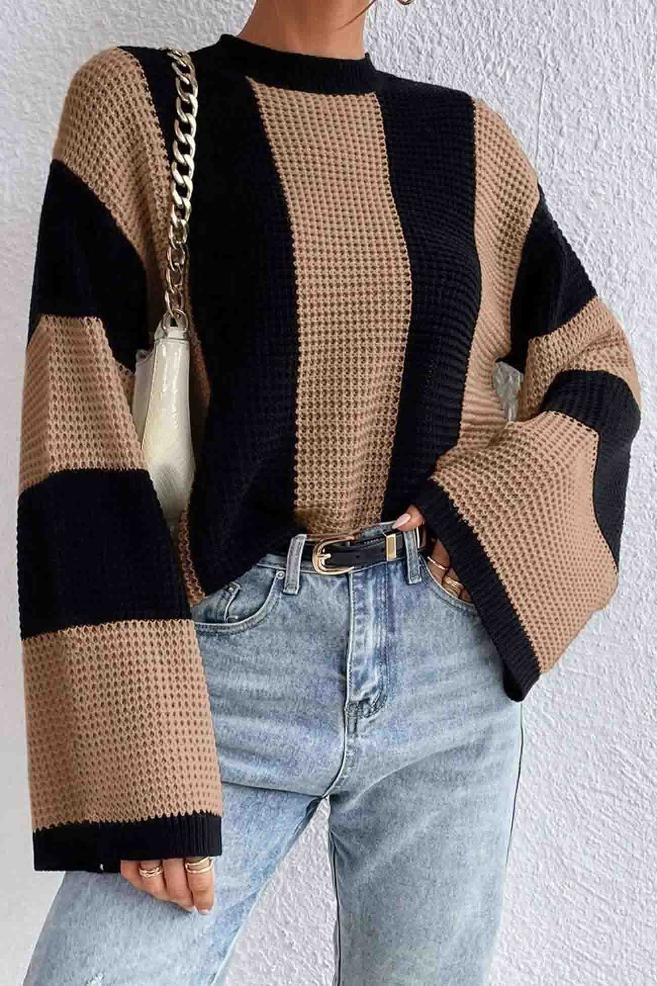 Casual Buttoned Sweater