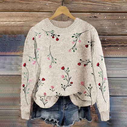 Textured Ribbed Sweater
