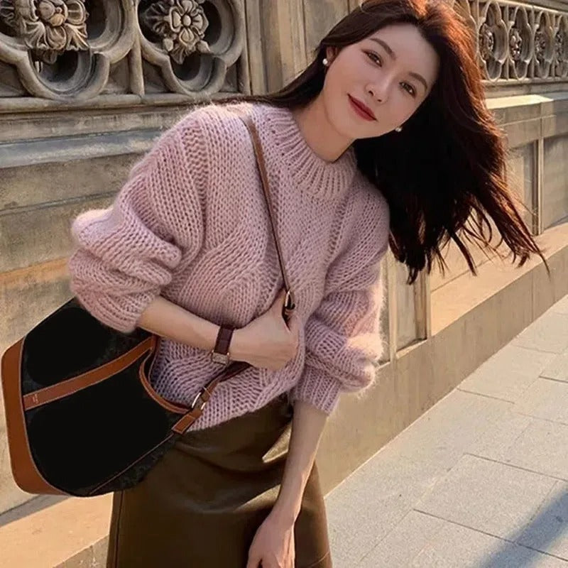 Relaxed Textured Sweater