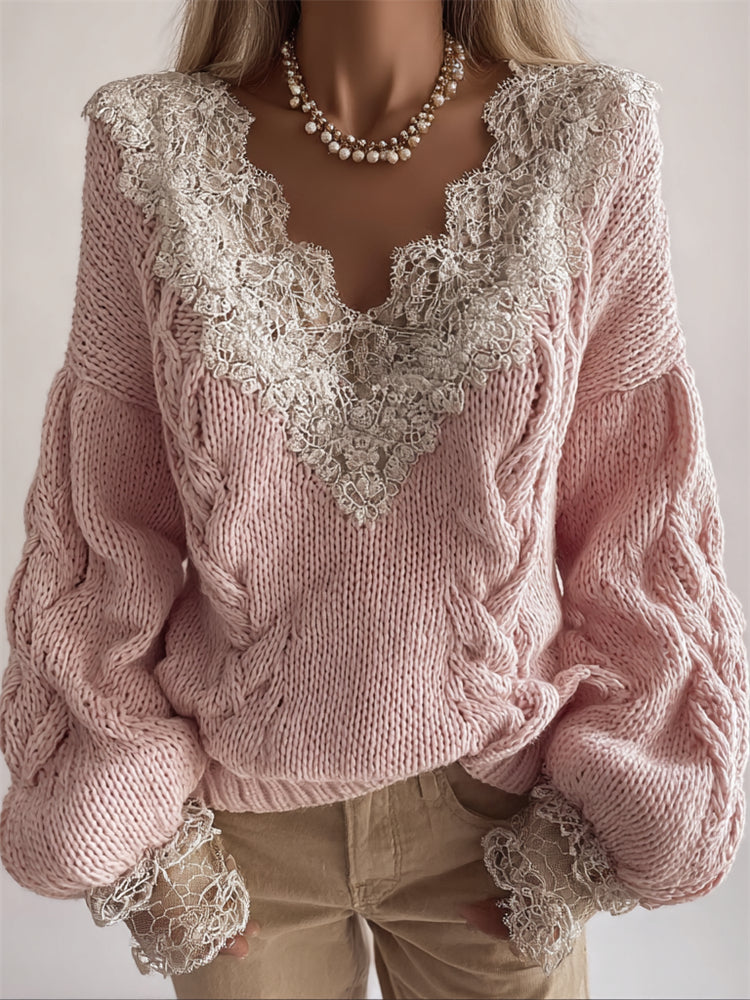 Casual Buttoned Sweater