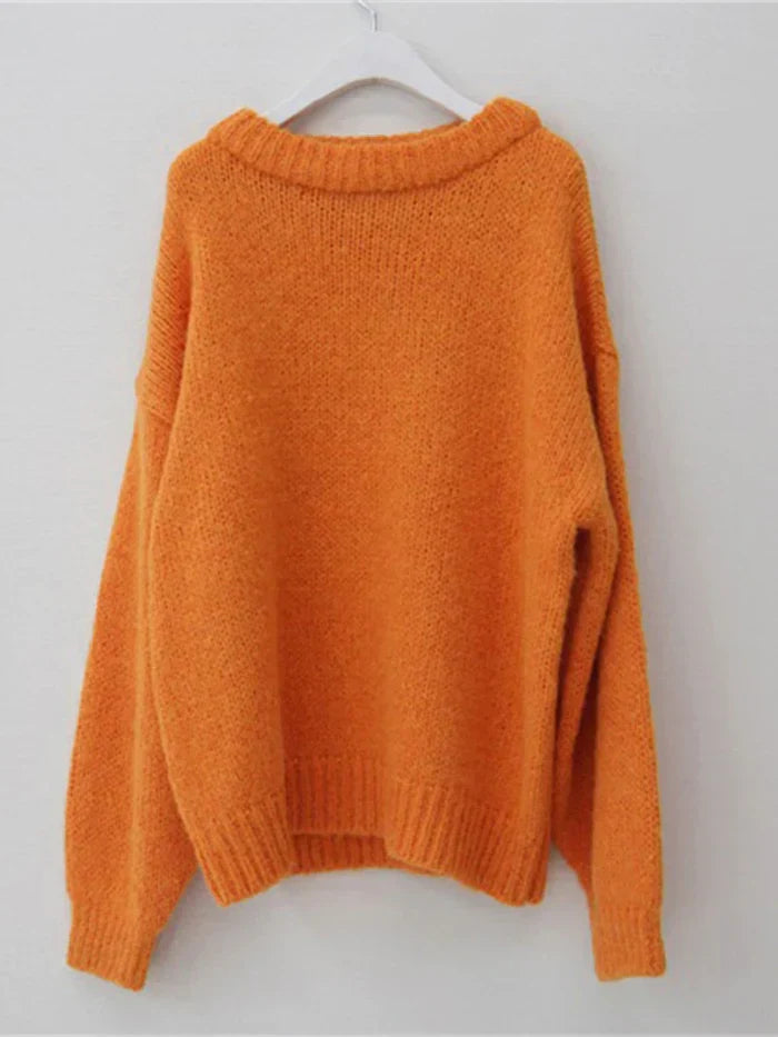 Casual Buttoned Sweater