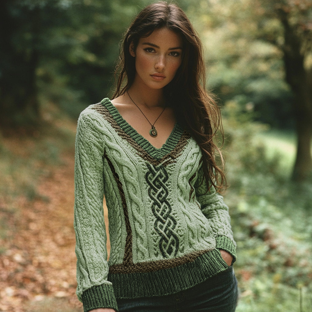 Casual Cable Sweater