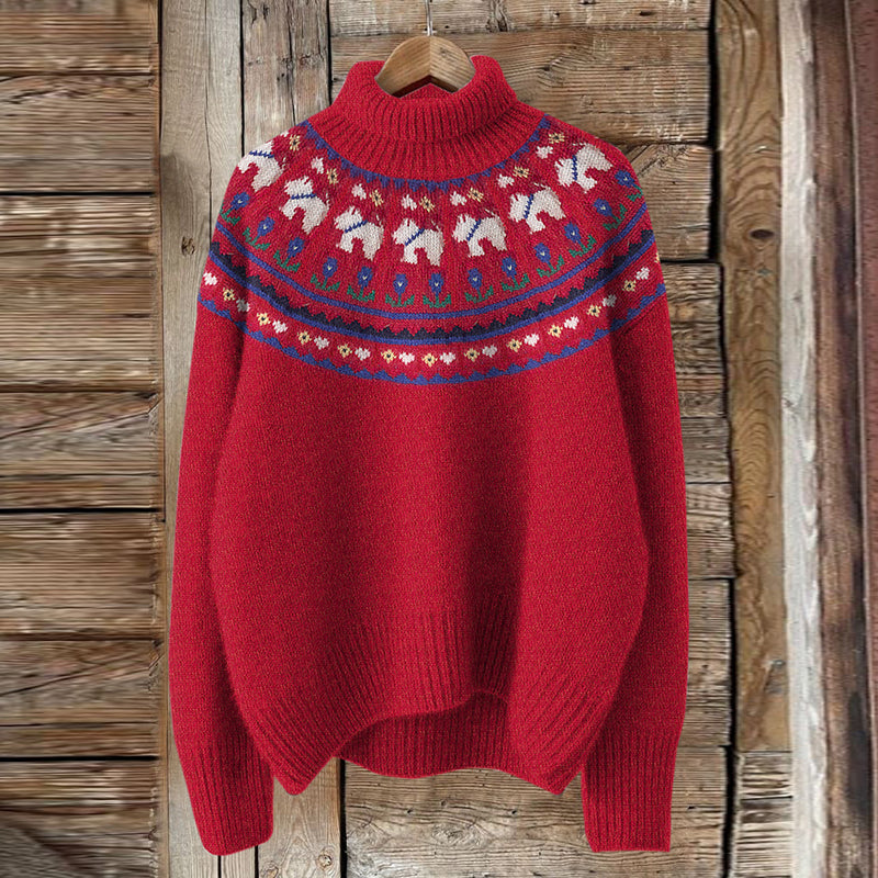 Textured Oversized Sweater