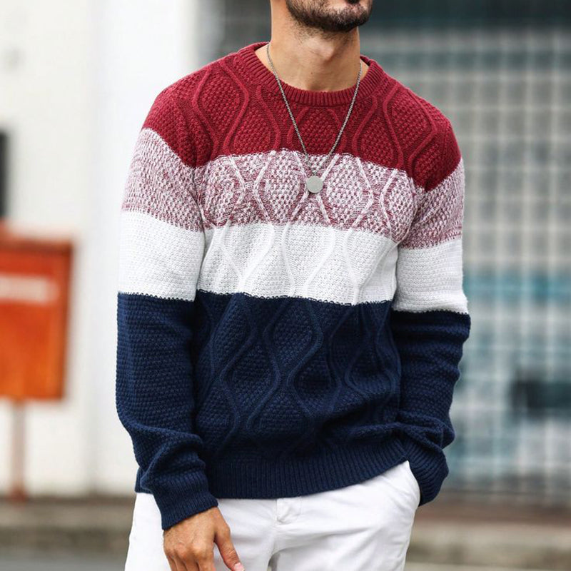 Easy Striped Sweater