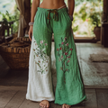 Natural Ribbed Pants