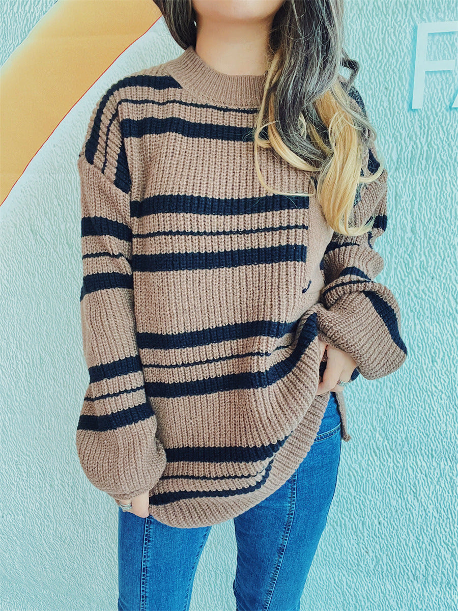 Relaxed Buttoned Sweater