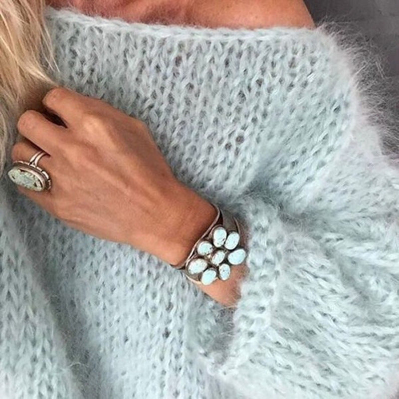 Warm V-Neck Sweater