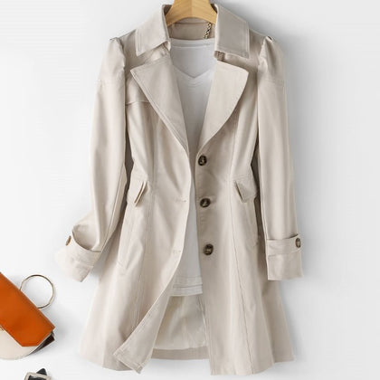 Timeless Double-Breasted Coat