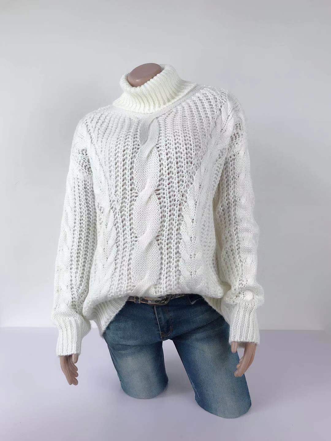 Warm Buttoned Sweater