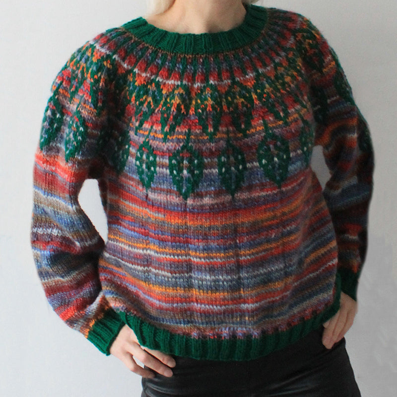 Relaxed Cropped Sweater