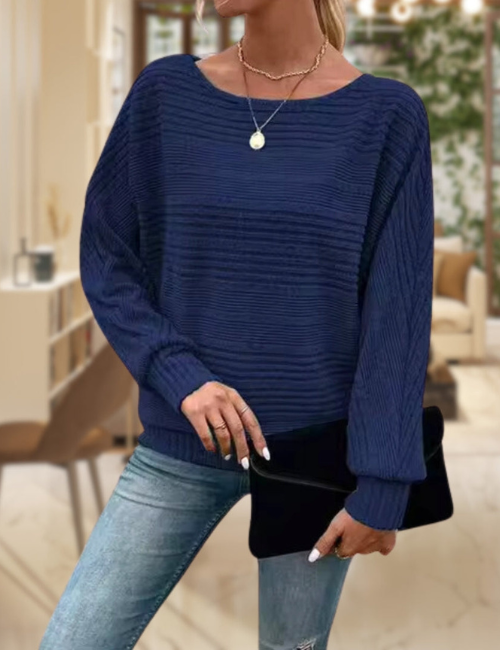 Relaxed Striped Sweater