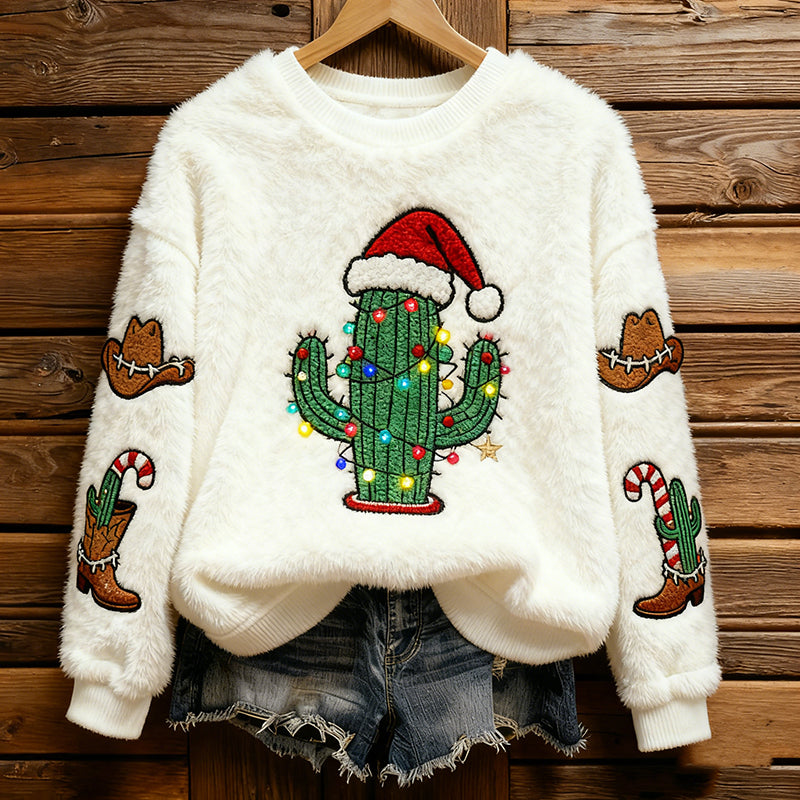 Textured Ribbed Sweater