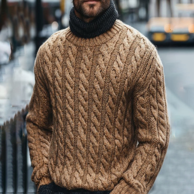 Warm Striped Sweater