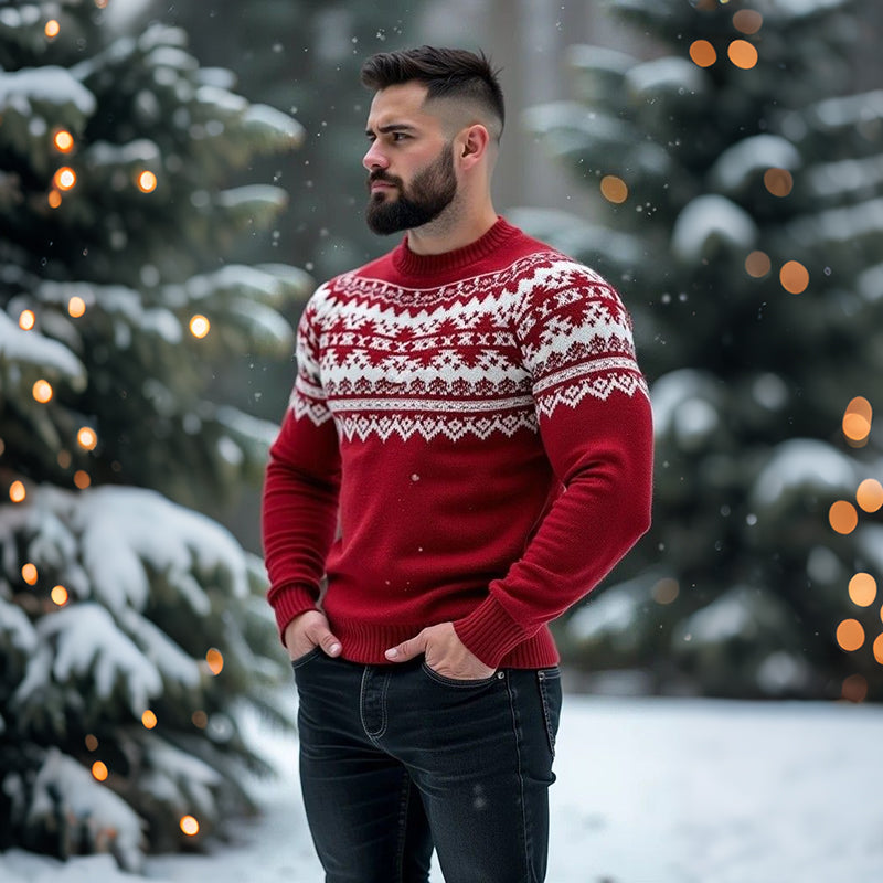 Relaxed V-Neck Sweater