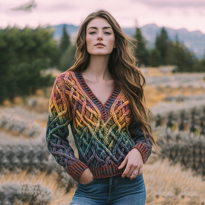 Soft Cable Sweater