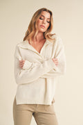 Textured Oversized Sweater