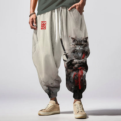 Minimal Printed Pants
