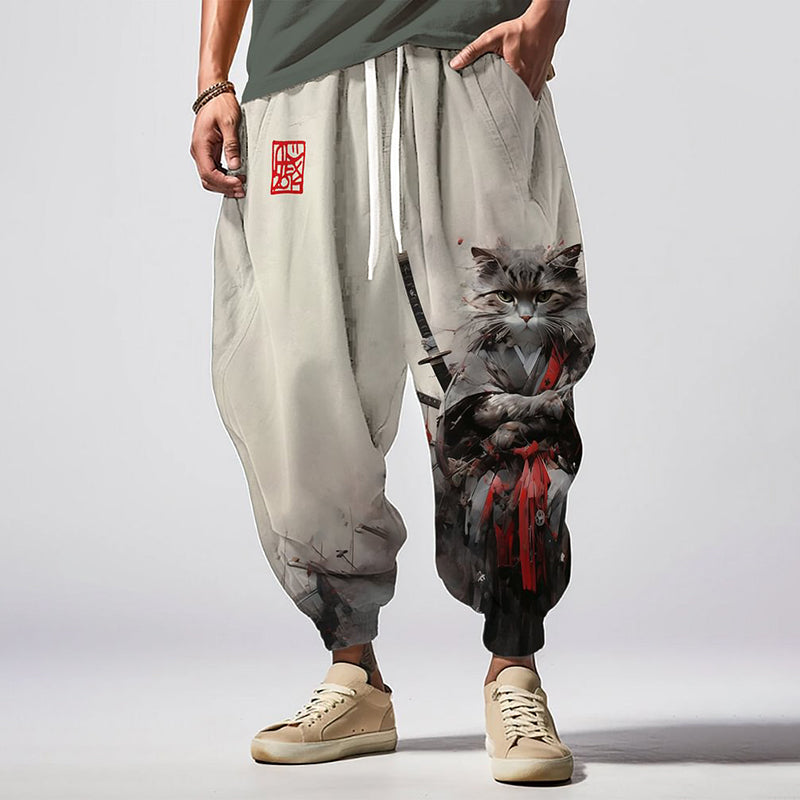 Minimal Printed Pants