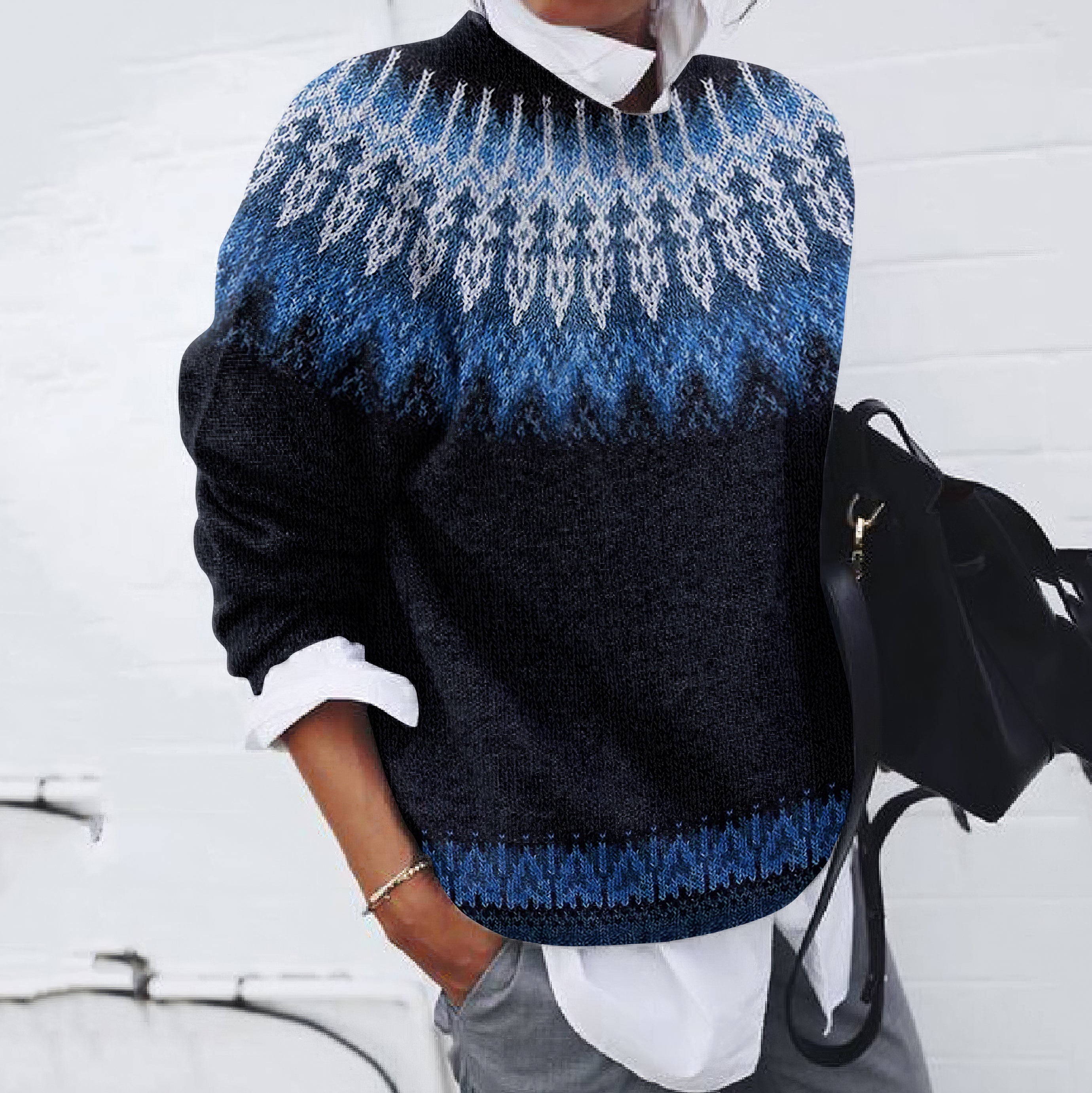 Warm Ribbed Sweater