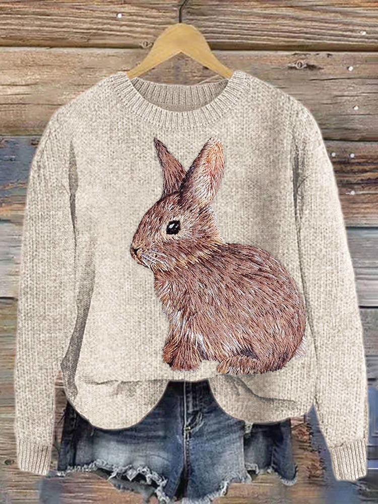 Warm Ribbed Sweater