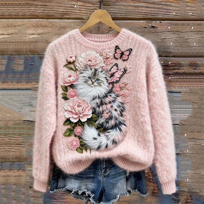 Relaxed Striped Sweater