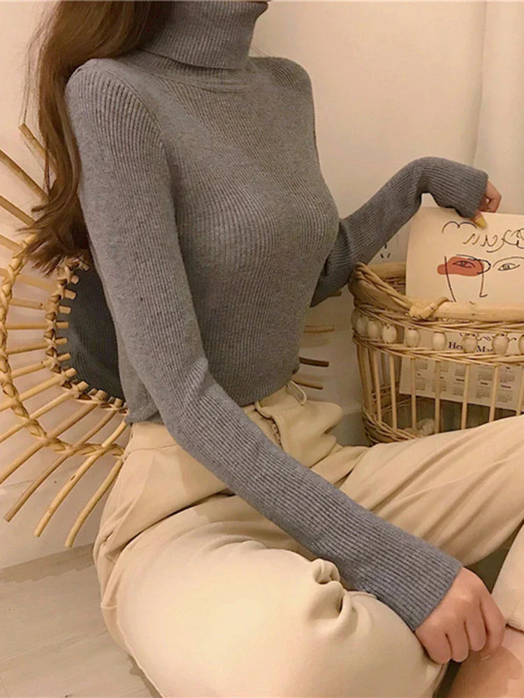 Warm Cropped Sweater
