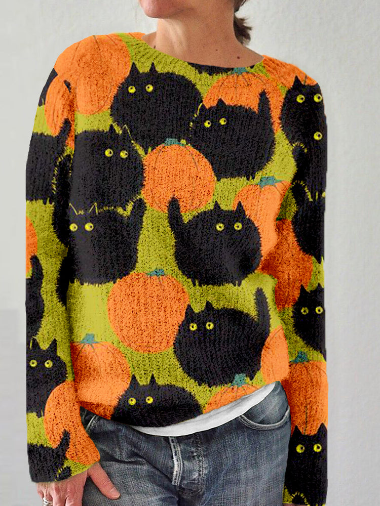 Cozy Buttoned Sweater
