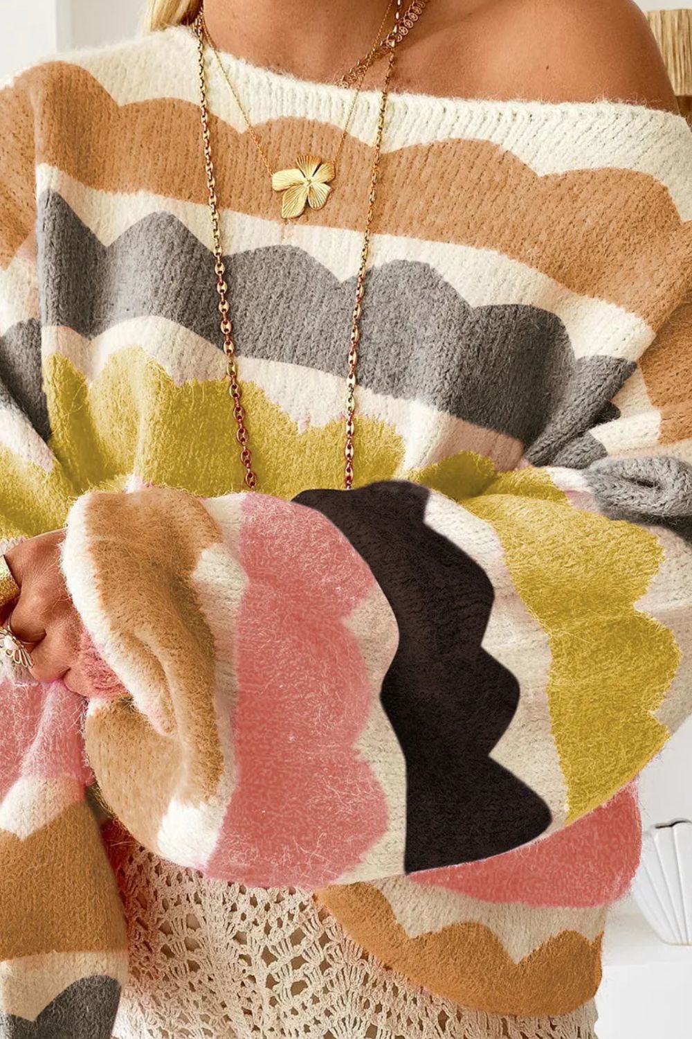 Weekend Textured Sweater