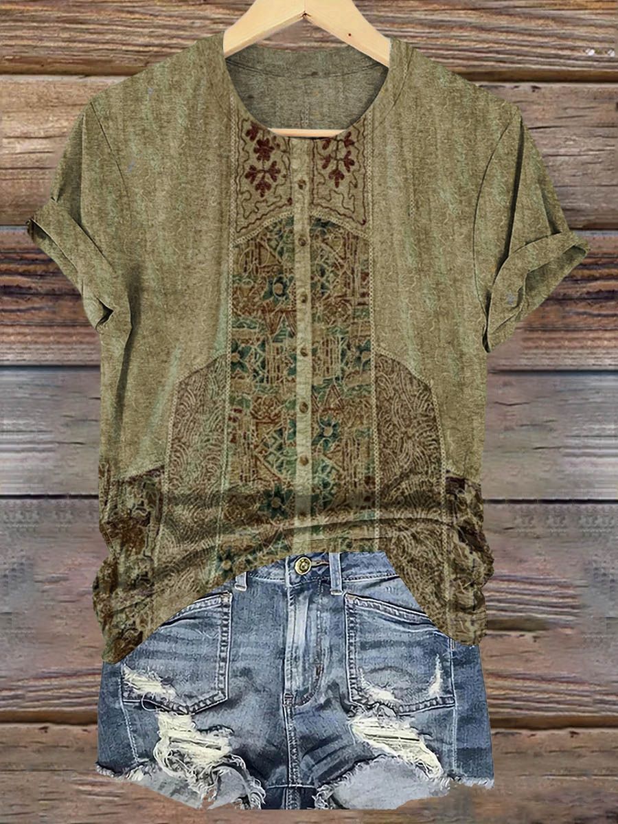 Summer Short-Sleeve Shirt